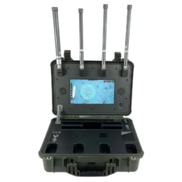 Anti Drone Portable Ultra-wide Full-Band Antenna autonomous Drone monitoring equipment can locate drone and pilot positions comprehensive UAV(Autel,parrot,FPV,Wifi,DIY drones) detection platform VS DJI mobile system mavic fpv autel anti drone device