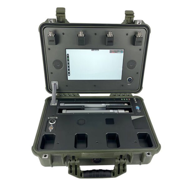 Anti Drone Portable Ultra-wide Full-Band Antenna autonomous Drone monitoring equipment can locate drone and pilot positions comprehensive UAV(Autel,parrot,FPV,Wifi,DIY drones) detection platform VS DJI mobile system mavic fpv autel anti drone device