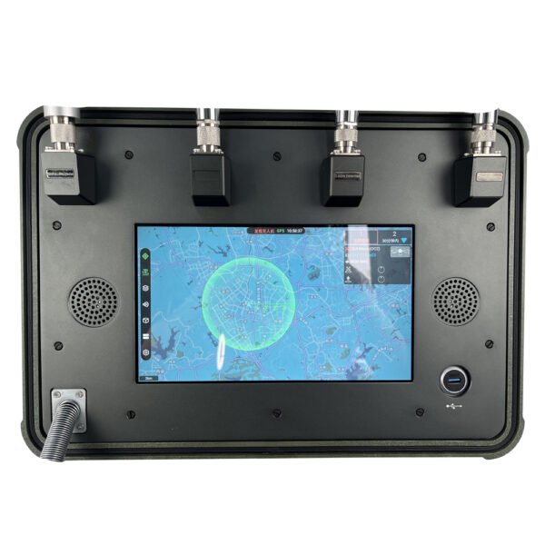 Anti Drone Portable Ultra-wide Full-Band Antenna autonomous Drone monitoring equipment can locate drone and pilot positions comprehensive UAV(Autel,parrot,FPV,Wifi,DIY drones) detection platform VS DJI mobile system mavic fpv autel anti drone device