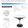 Anti-drone devices High precision mapping measurement dish antenna GNSS four star multi frequency GPS navigation positioning test antenna