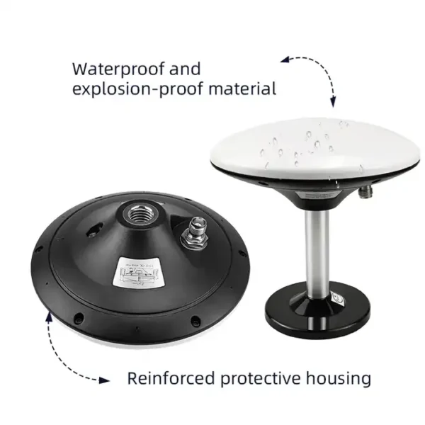 Anti-drone devices High precision mapping measurement dish antenna GNSS four star multi frequency GPS navigation positioning test antenna