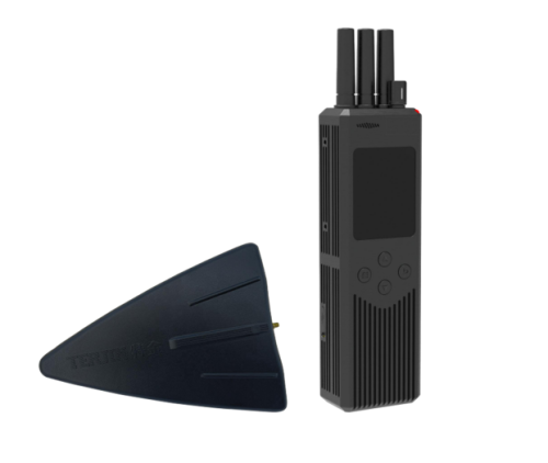 Handheld 2000M 360 degrees 5.8G 2.4G drone detection and direction finding device
